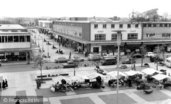 Town Square And Broad Walk c.1960, Harlow