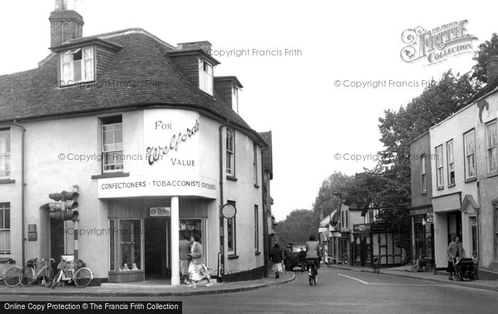 Photo of Harlow, Welfords Corner c.1955