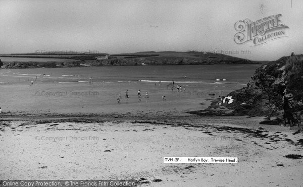 Photo of Harlyn Bay, c.1955