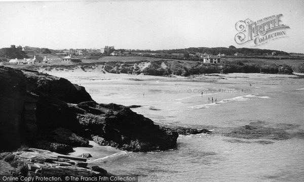 Photo of Harlyn Bay, c.1955