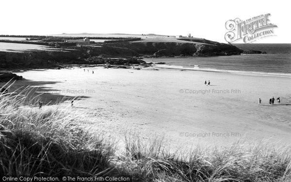Photo of Harlyn Bay, c.1955