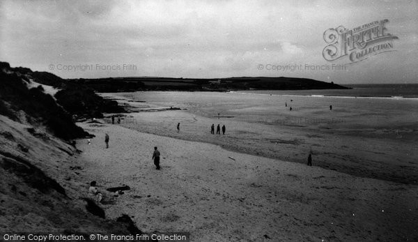 Photo of Harlyn Bay, c.1955