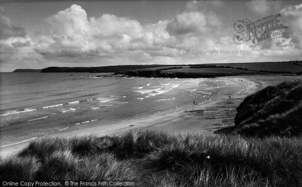 Photo of Harlyn Bay, c.1955