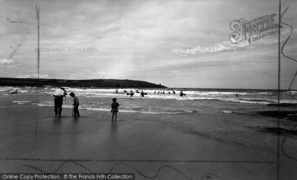 Photo of Harlyn Bay, c.1955