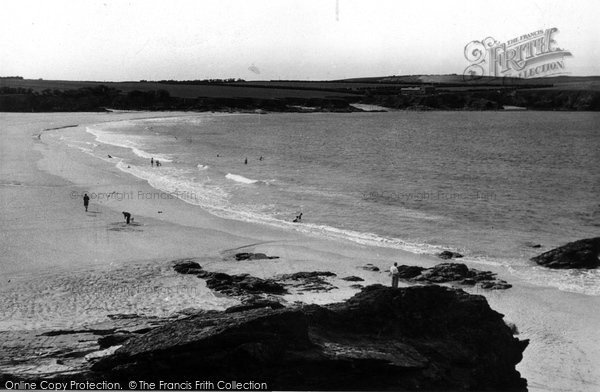 Photo of Harlyn Bay, c.1960