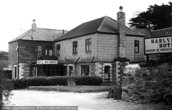 Photo of Harlyn Bay, Harlyn Bay Hotel c.1955