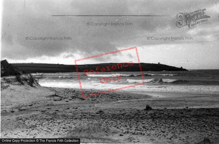 Photo of Harlyn Bay, Headland c.1955