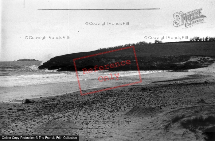 Photo of Harlyn Bay, Island And Beach c.1955