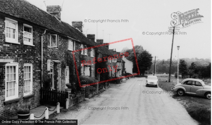 Photo of Harpenden, Cottages, West Common c.1965