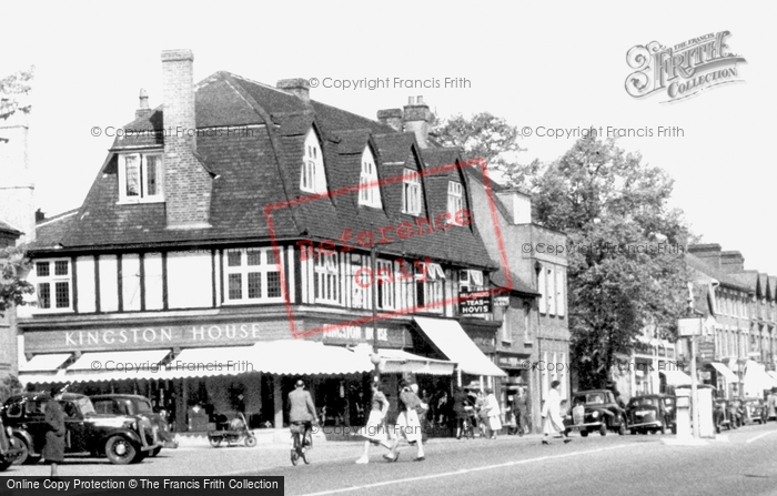 Photo of Harpenden, Kingston House, High Street c.1955