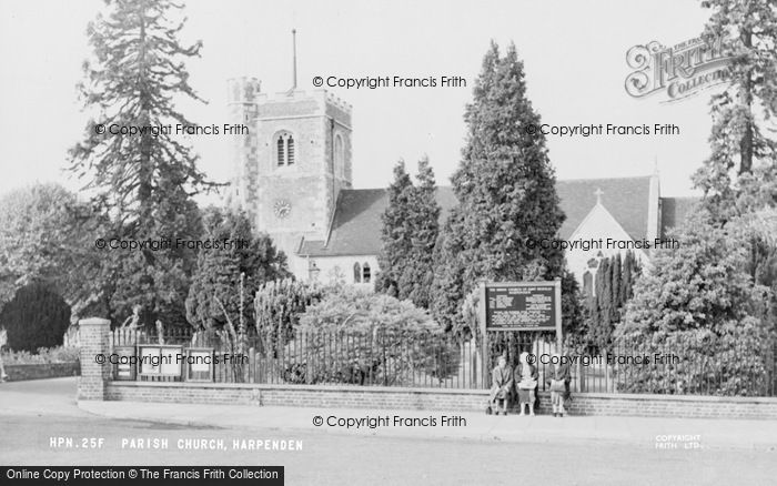 Photo of Harpenden, Parish Church c.1960