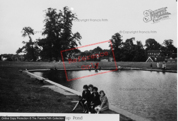 Photo of Harpenden, Silver Cup Pond c.1955