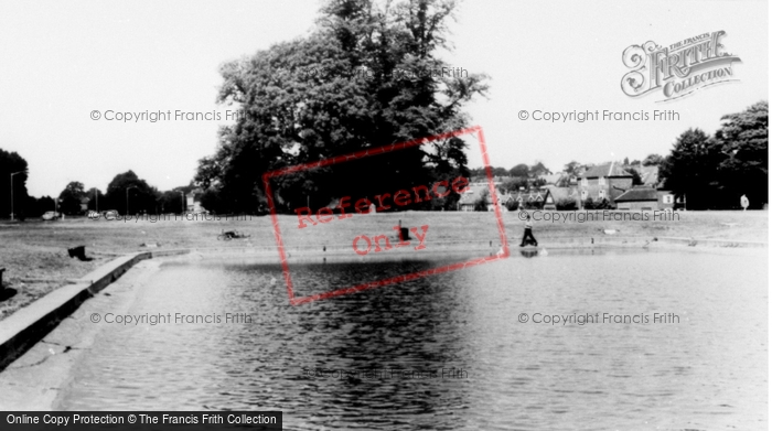 Photo of Harpenden, The Boating Lake c.1960
