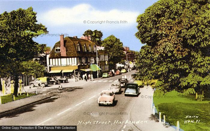 Photo of Harpenden, The High Street c.1960