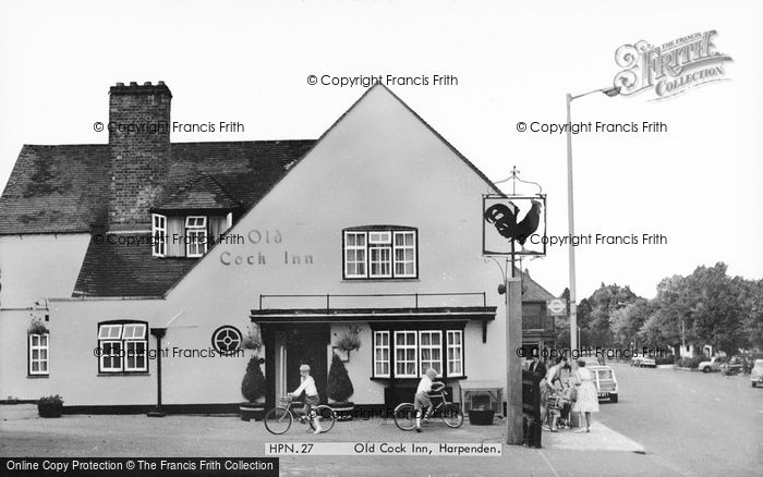 Photo of Harpenden, The Old Cock Inn c.1960
