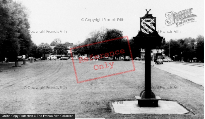Photo of Harpenden, The Town Sign c.1965