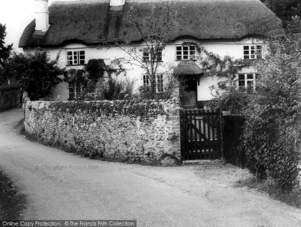 Photo of Harpford, Podbury's Cottage c.1960