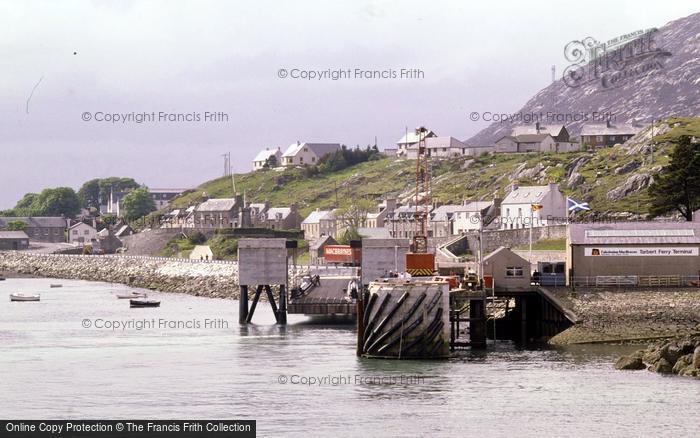 Photo of Harris, Tarbert, View From Ferry Deck 1986
