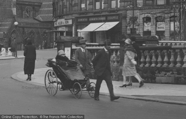 Photo of Harrogate, An Invalid Chair 1927