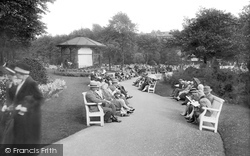 Bandstand, Valley Gardens 1925, Harrogate