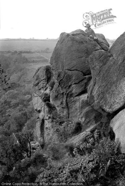 Photo of Harrogate, Birk Crag, Elephant Rock 1921