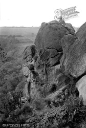 Birk Crag, Elephant Rock 1921, Harrogate