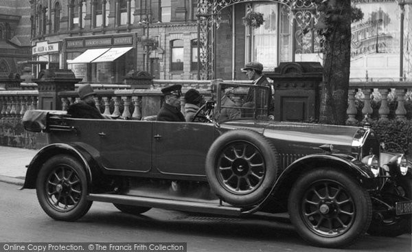 Photo of Harrogate, Chauffeur Driven Motor Car 1927