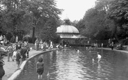 Children's Pool, Valley Gardens c.1960, Harrogate