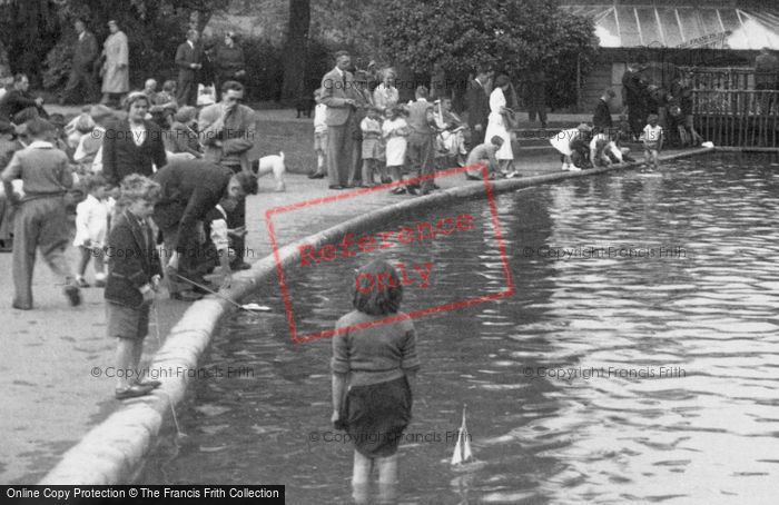 Photo of Harrogate, Children's Pool, Valley Gardens c.1960