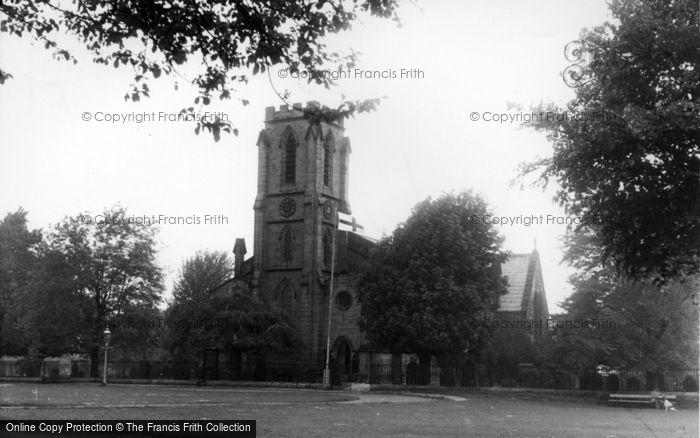 Photo of Harrogate, Christ Church c.1955