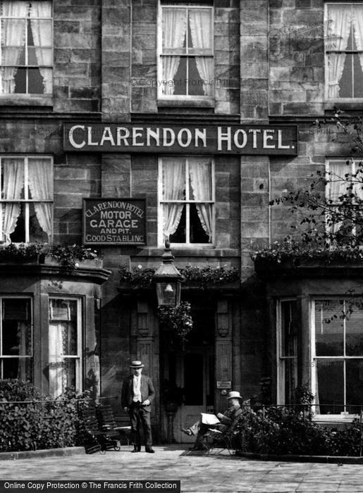 Photo of Harrogate, Clarendon Hotel Entrance 1907
