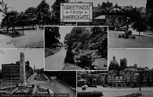 Photo of Harrogate, Composite c.1950