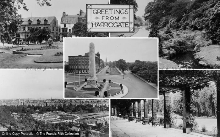 Photo of Harrogate, Composite c.1950