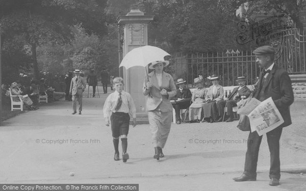 Photo of Harrogate, Entrance To The Gardens 1914