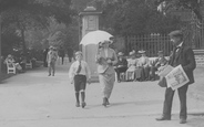 Entrance To The Gardens 1914, Harrogate