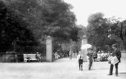 Entrance To Valley Gardens 1914, Harrogate