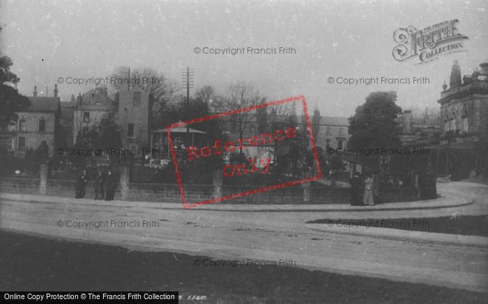 Photo of Harrogate, Gardens And Bandstand 1895