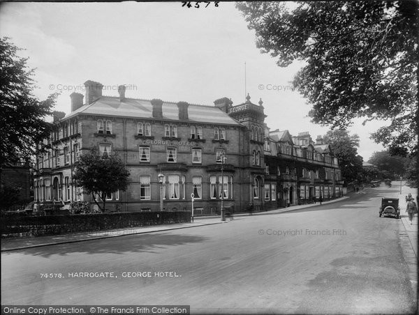 Photo of Harrogate, George Hotel 1923