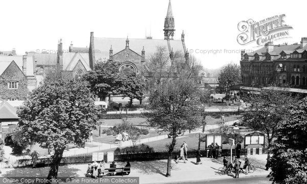 Photo of Harrogate, Library Gardens 1935