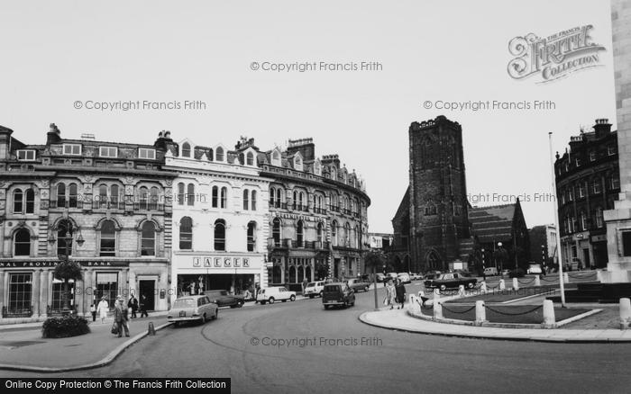 Photo of Harrogate, Main Square c.1965