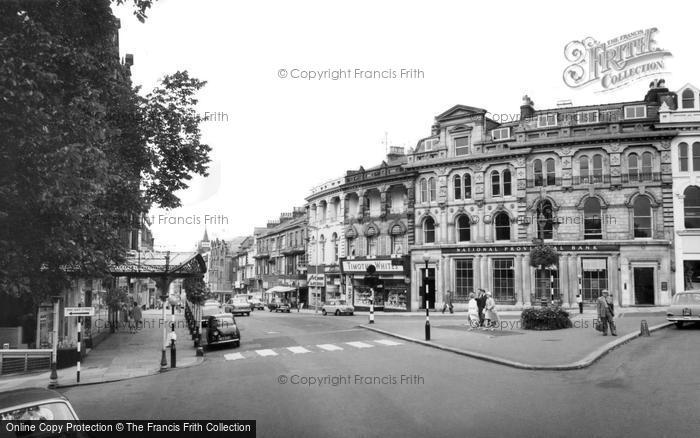 Photo of Harrogate, Main Square c.1965
