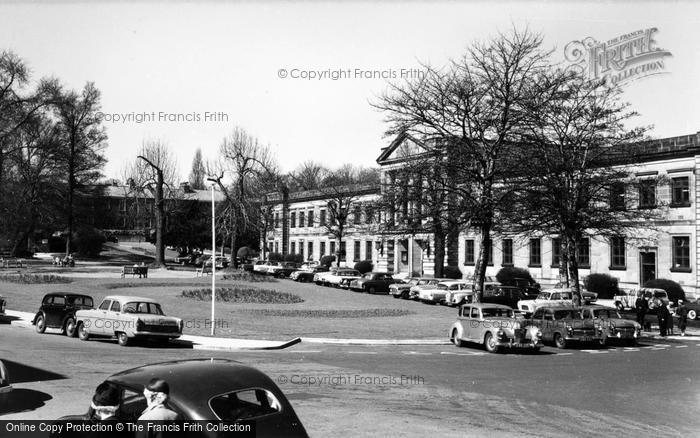Photo of Harrogate, Municipal Buildings And Crescent Gardens c.1960
