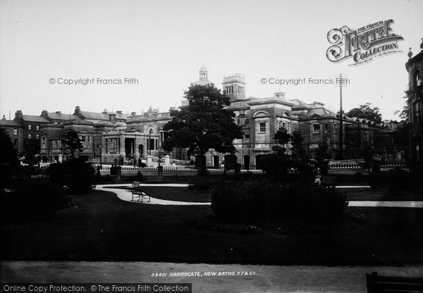 Photo of Harrogate, New Baths 1897