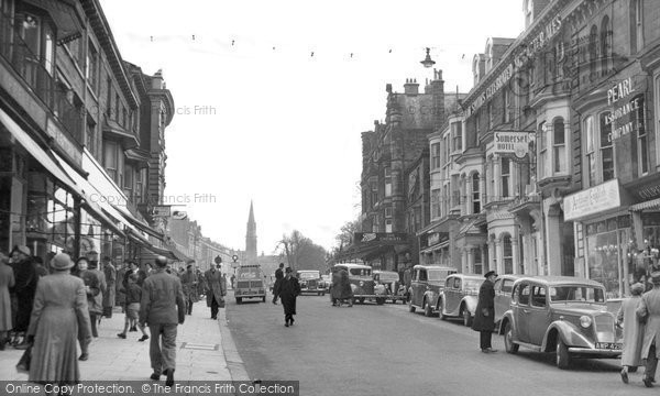 Photo of Harrogate, Parliament Street c.1955