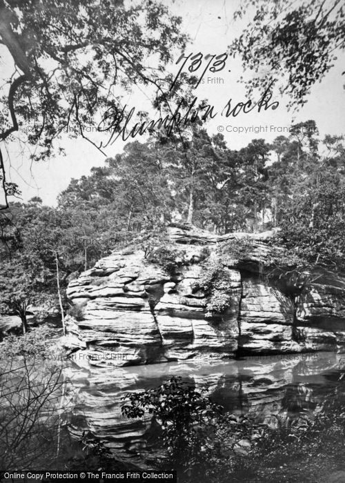 Photo of Harrogate, Plumpton Rocks c.1874