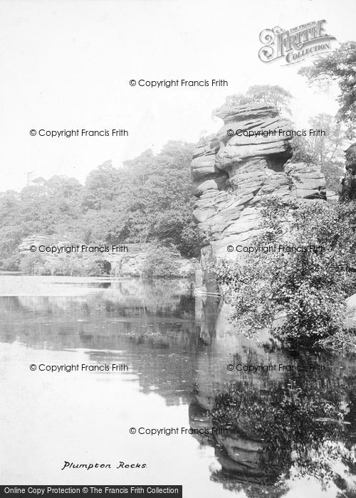Photo of Harrogate, Plumpton Rocks c.1881