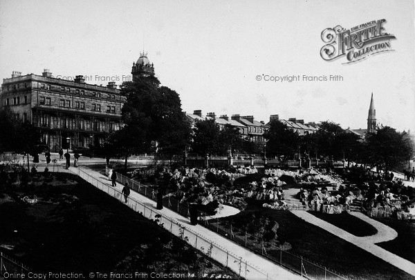 Photo of Harrogate, Prospect Hotel And New Terrace 1897