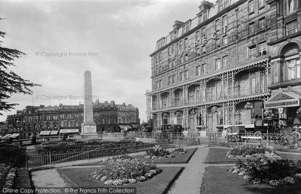 Photo of Harrogate, Prospect Hotel And War Memorial 1923