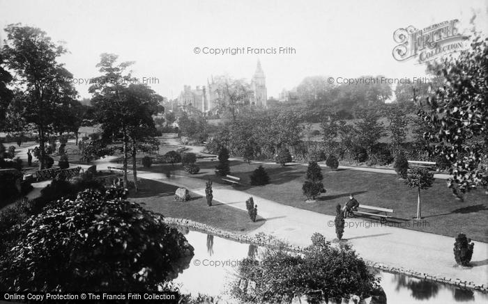 Photo of Harrogate, Royal Bath Hospital And Valley Gardens 1892