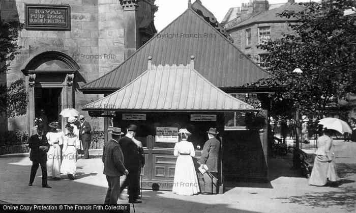 Photo of Harrogate, Royal Pump Room Customers 1902